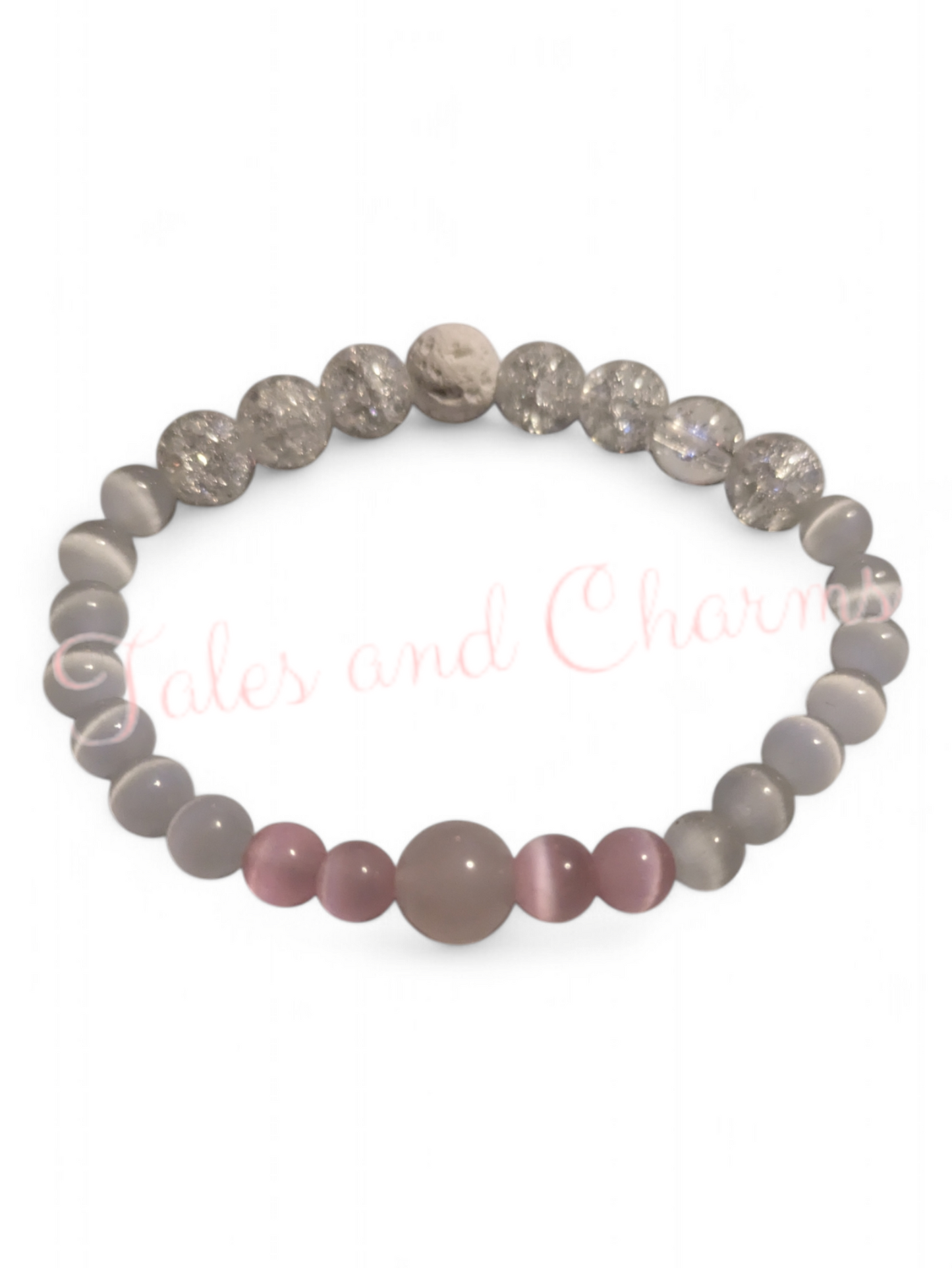 Pink & White Bracelet