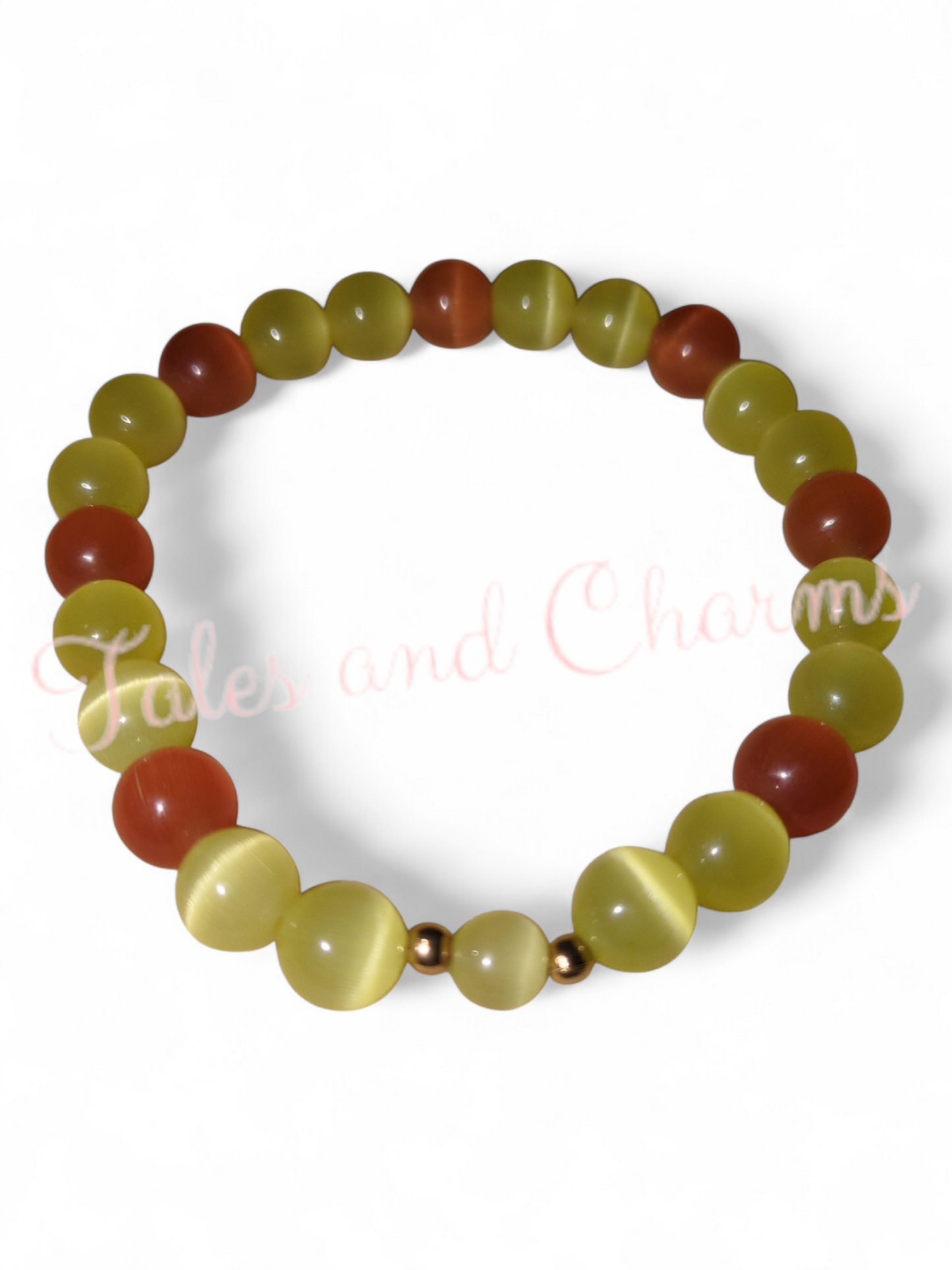 Cats Eye ~ Orange & Yellow