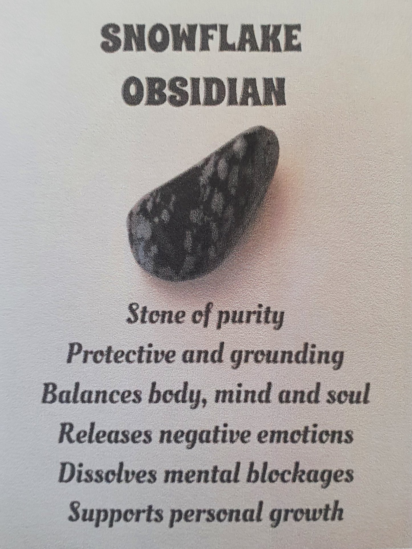 Obsidian & Rose Quartz
