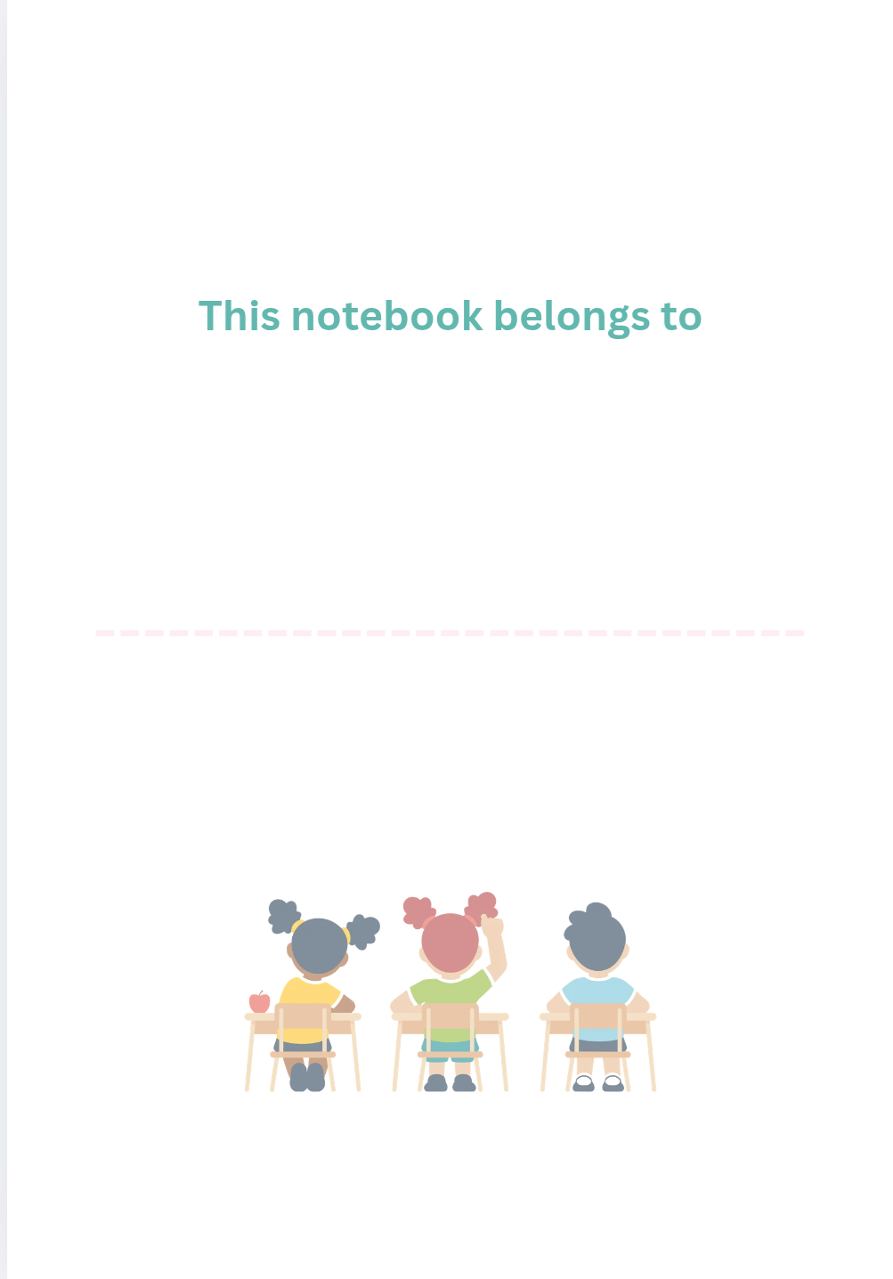 Teacher / TA Notebook 'Things my class said today'