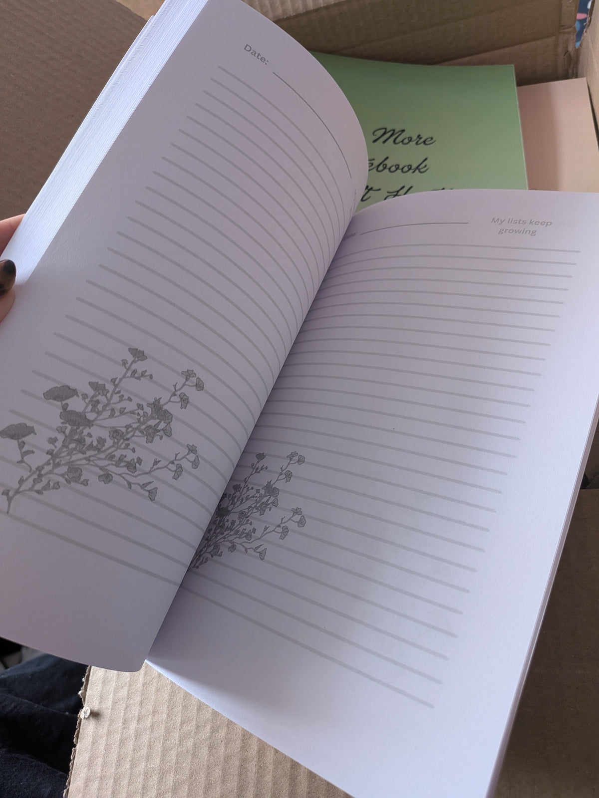 Notebook ~ My Lists just keep growing !