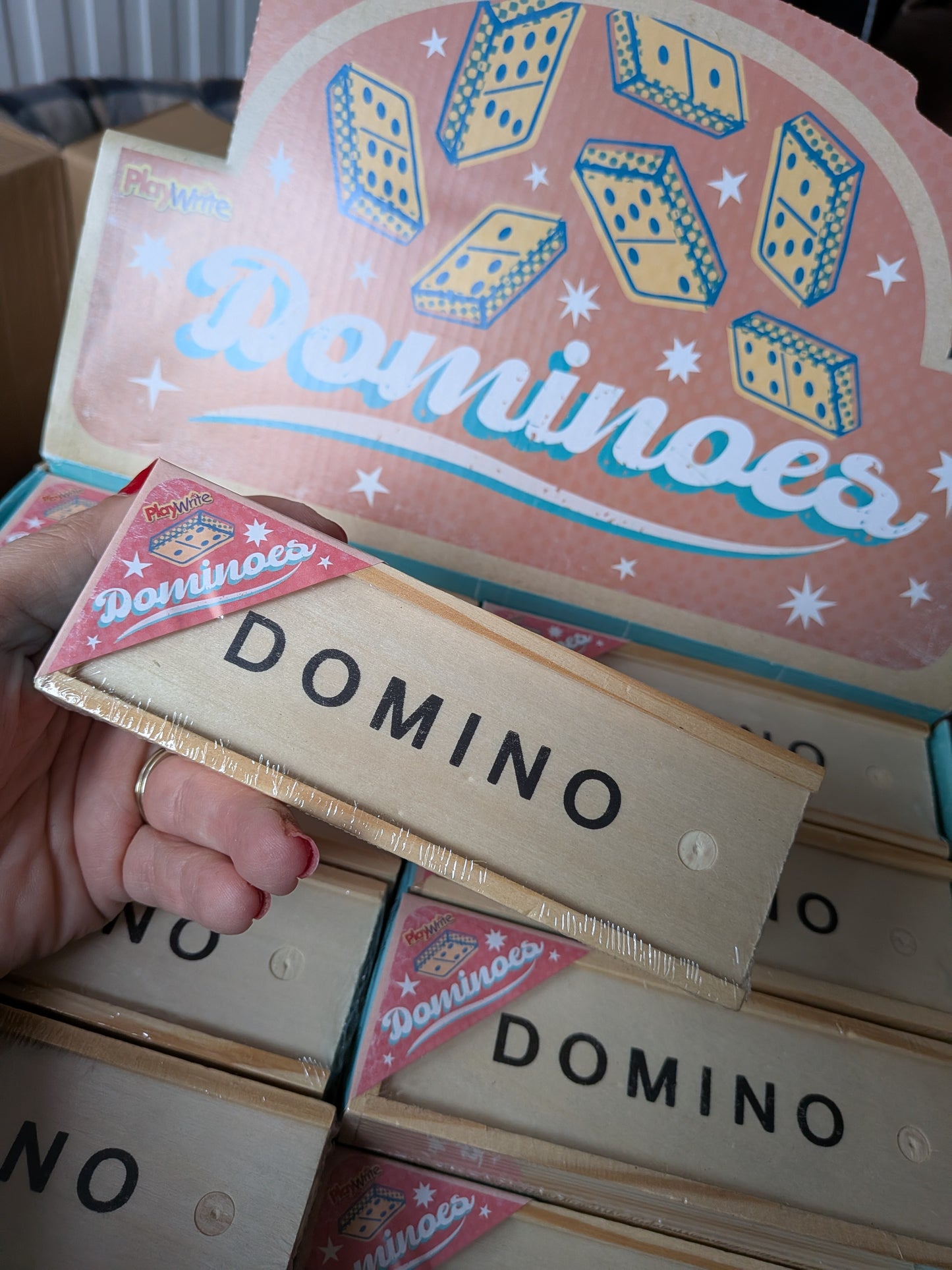 Traditional Wooden Dominoes ✨