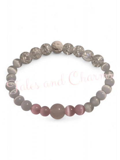 Pink & White Bracelet