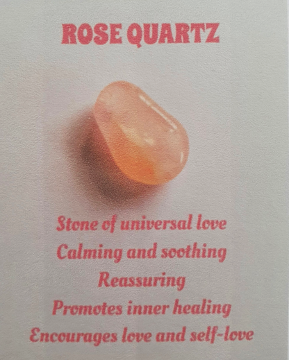 Rose Quartz & Aquamarine Bracelet, 16cm