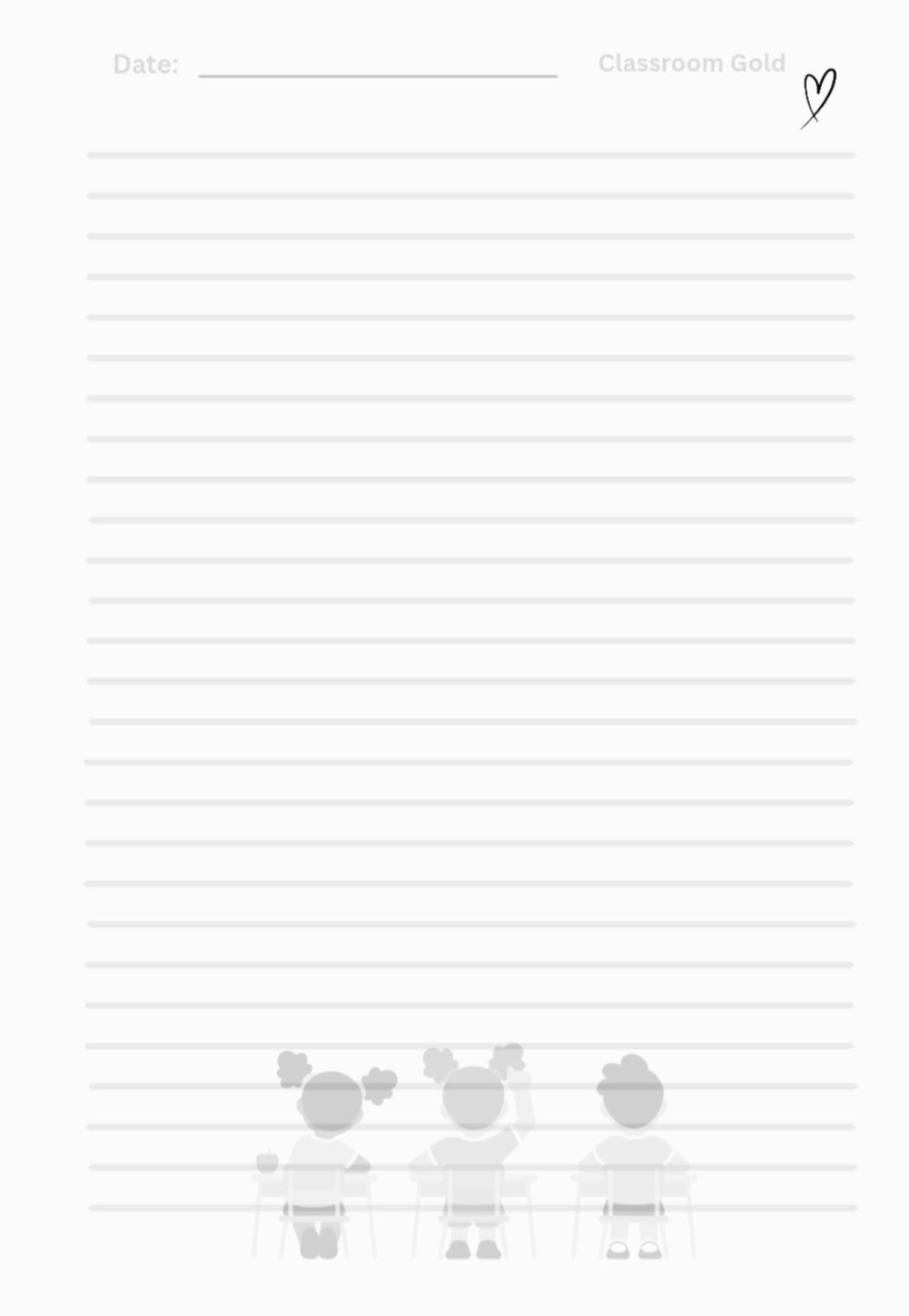 Teacher / TA Notebook 'Things my class said today'