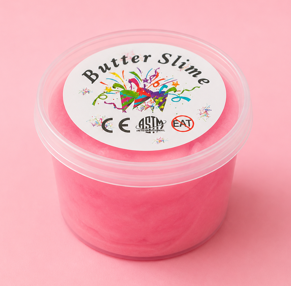 Mystery Butter Slime Pot ~ Includes 1 Charm & Sprinkles