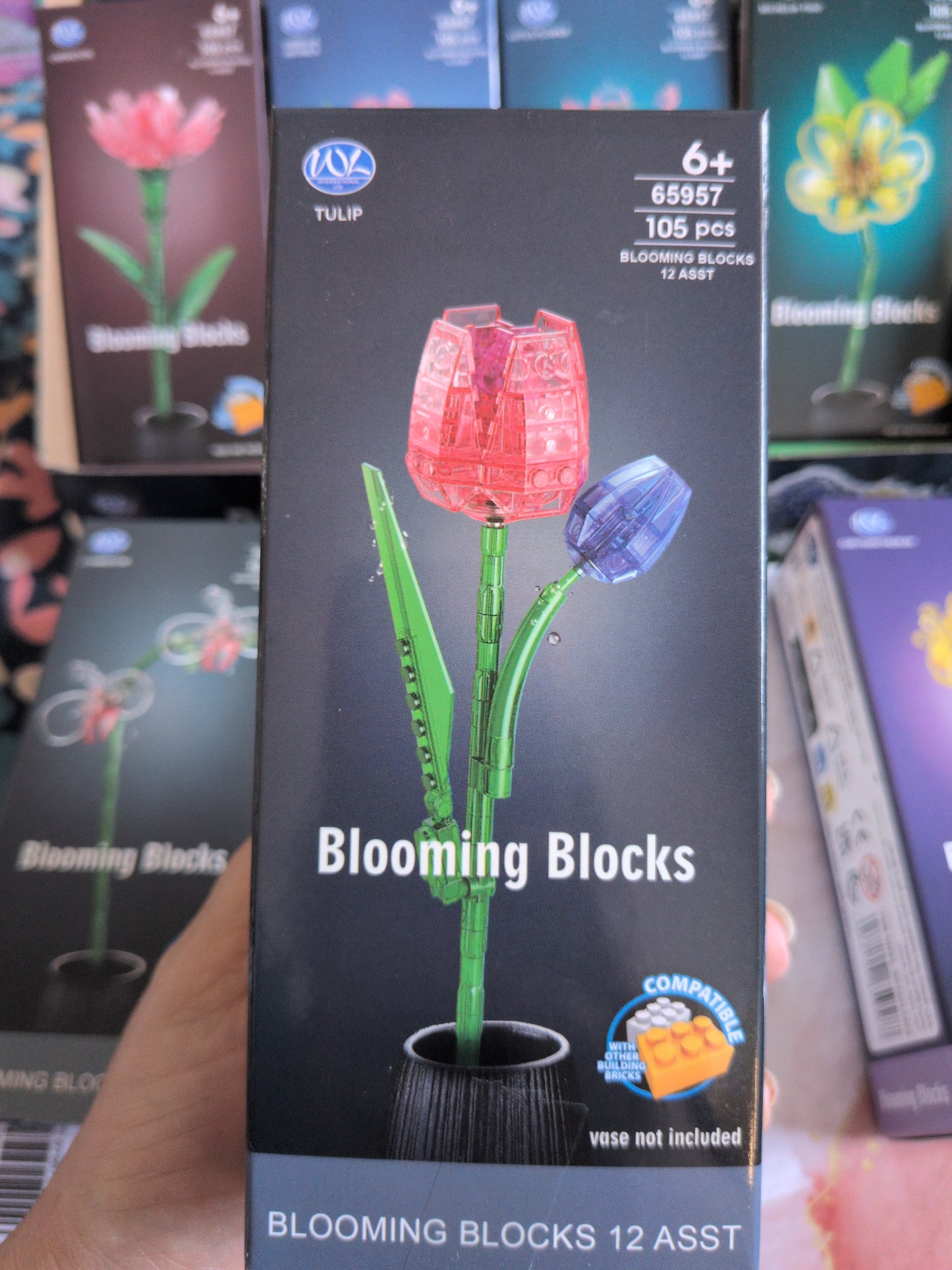 Blooming Blocks Flower Building Set (105 Pieces)