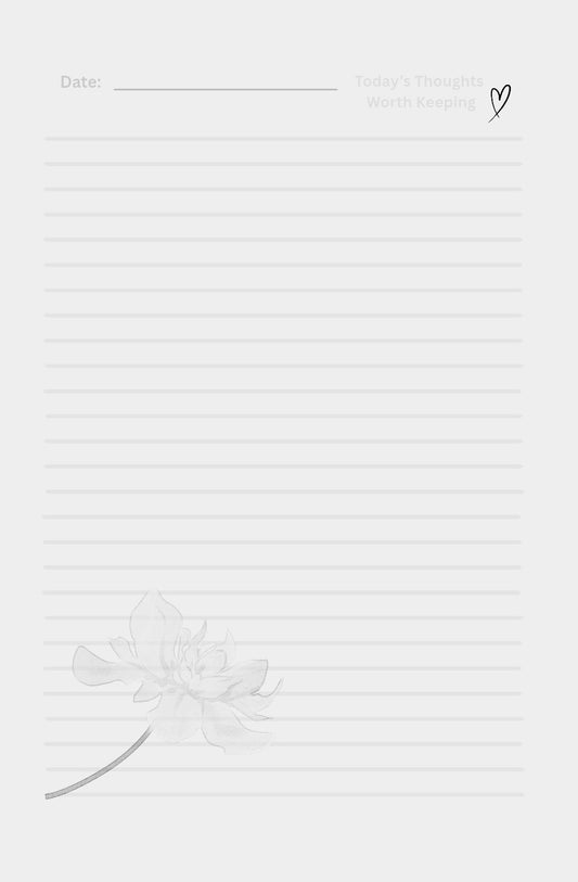 Notebook ~ Thoughts Worth Keeping