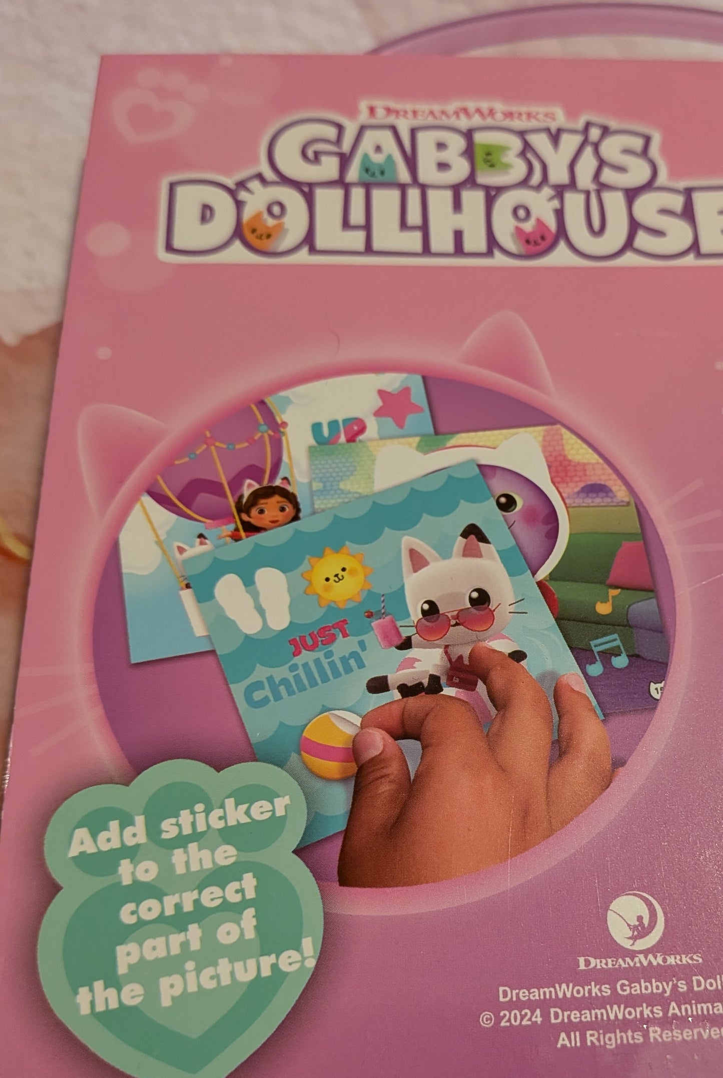 Gabby’s Dollhouse On-the-Go Sticker Set