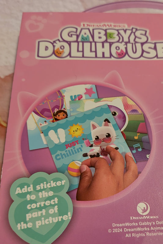 Gabby’s Dollhouse On-the-Go Sticker Set