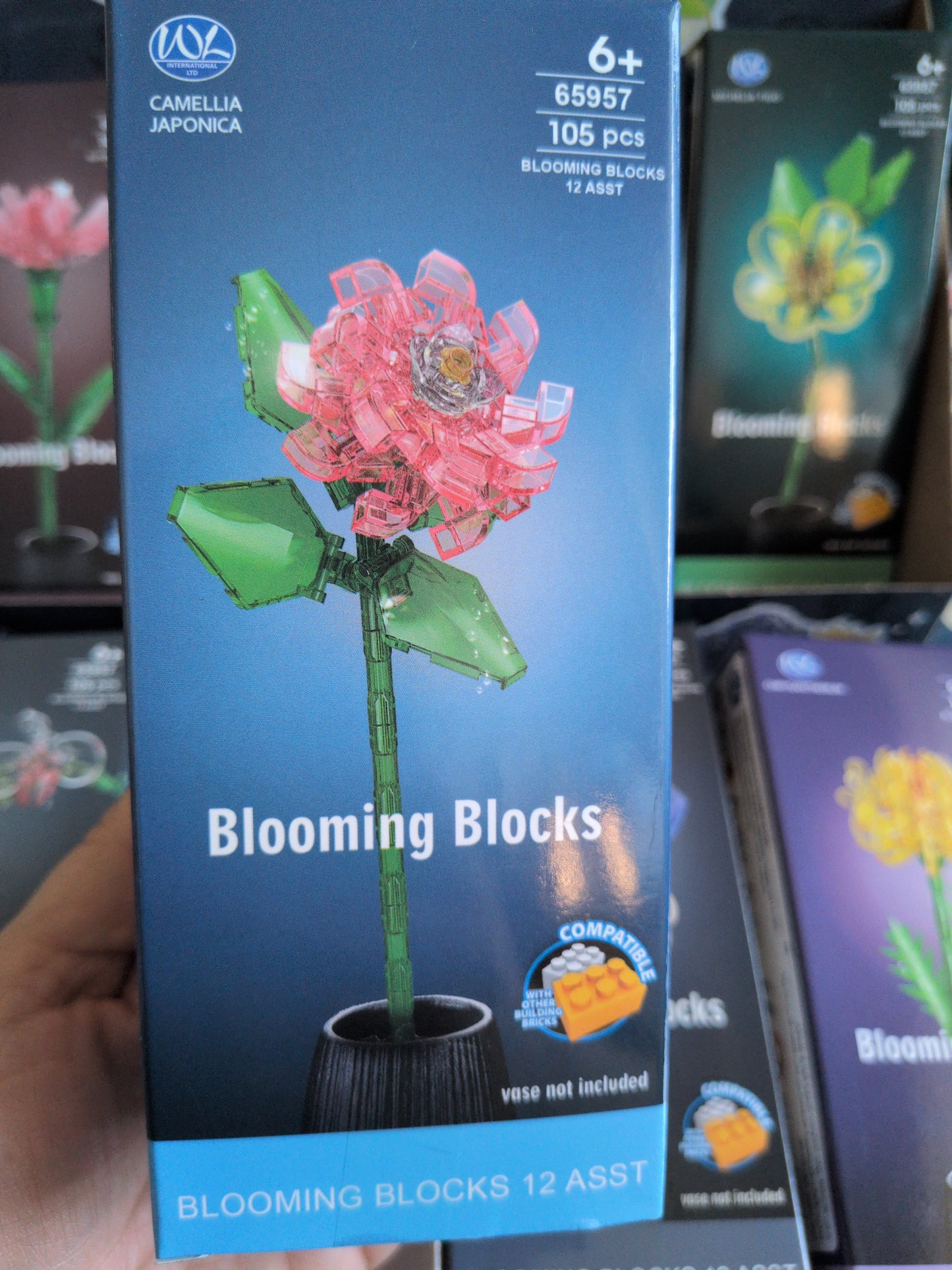 Blooming Blocks Flower Building Set (105 Pieces)